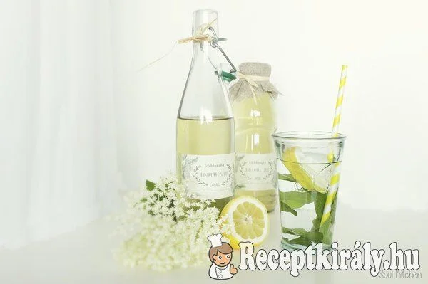 Bodzaszörp II recept