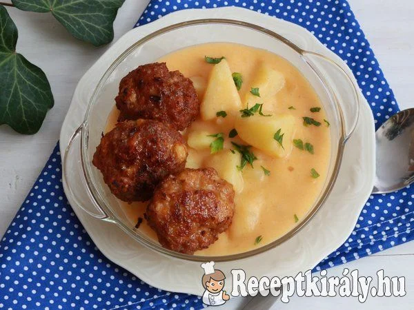 Burgonyafőzelék recept