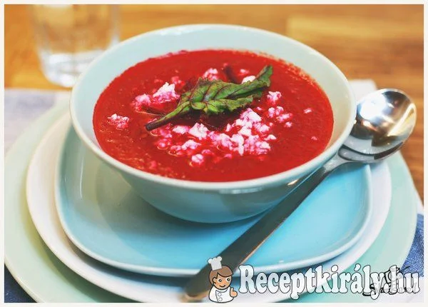 Céklaleves fetasajttal recept