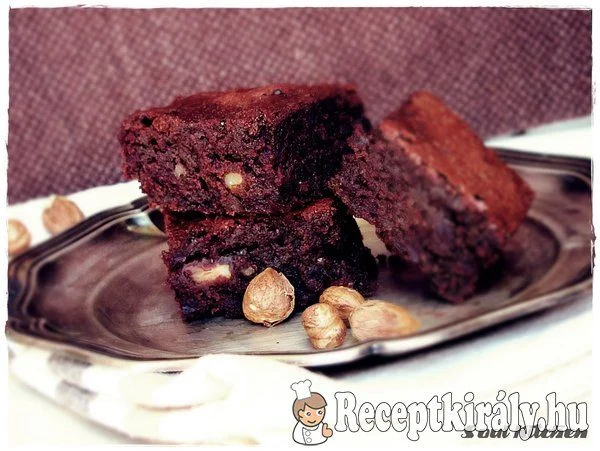 Céklás brownie recept