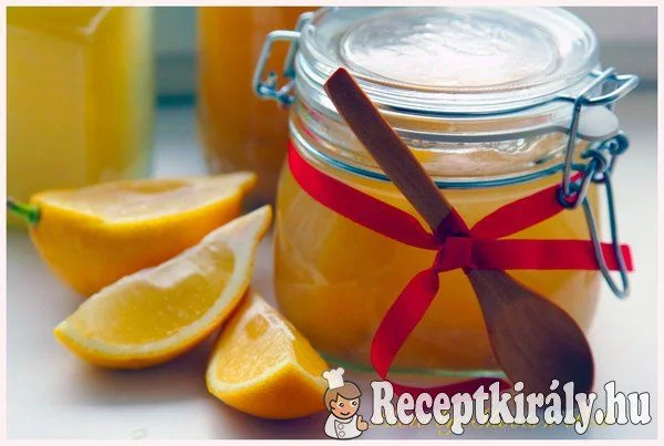 Citrom lekvár recept