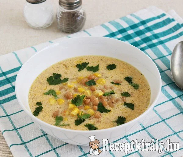 Csilis-babos kukoricaleves recept