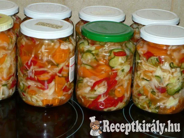 Csípős csalamádé télire recept