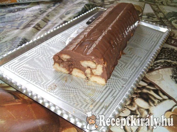 Csokipudingos piskóta sütés nélkül recept