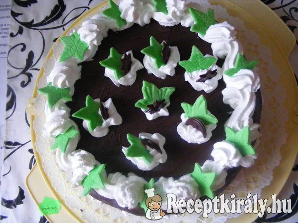 Csokis habos torta recept