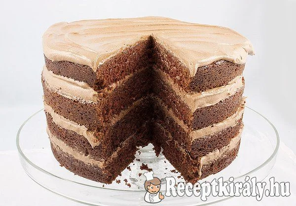 Csokoládéhabos torta recept