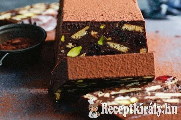 Csokoládés hasáb recept