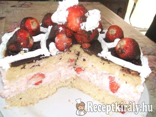 Csupa epres csoda (diabetikus recept) recept