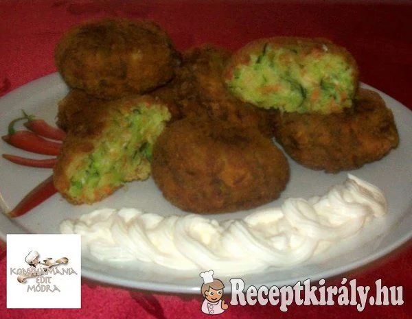 Cukkinis lepény recept