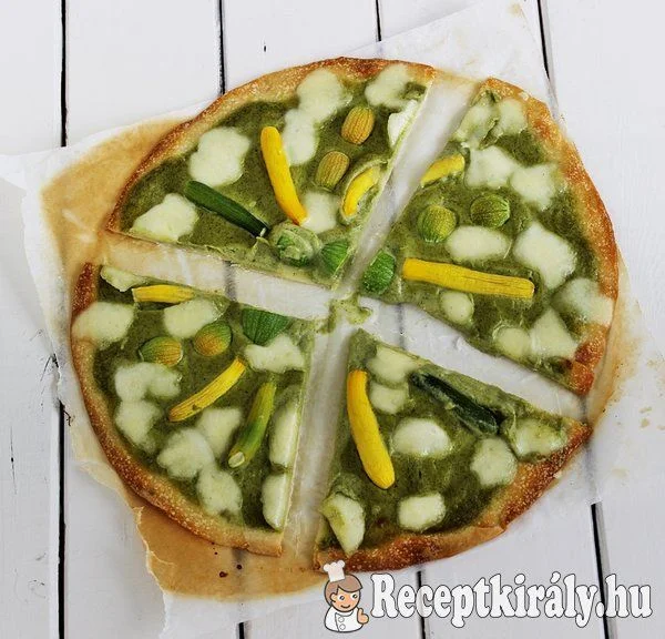 Cukkinis pizza