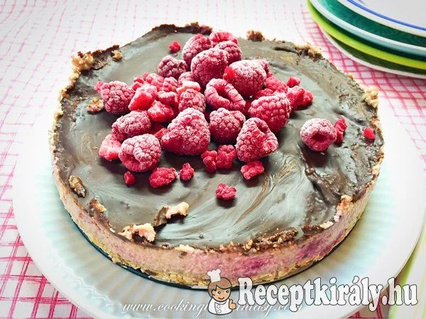Cukor glutén és laktózmentes nyers torta recept
