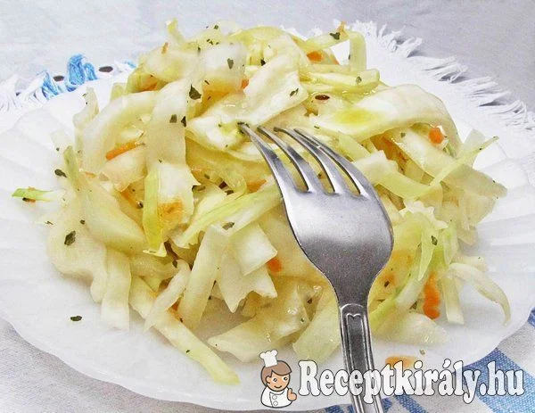 Cukormentes amerikai káposztasaláta recept