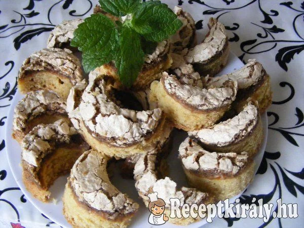 Dióhabos holdacska recept