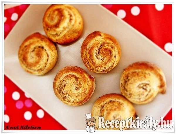 Diós csiga recept