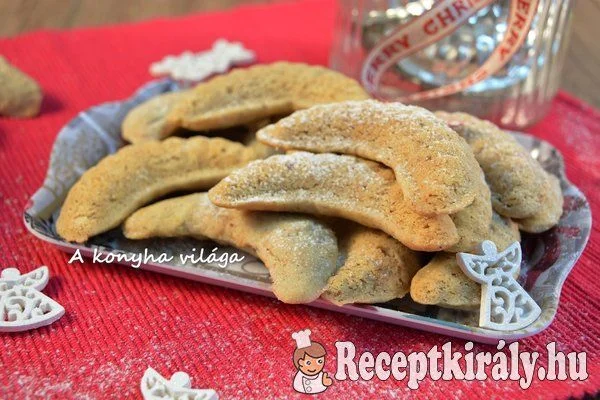 Diós kifli recept