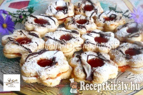 Diós linzikoszorú recept