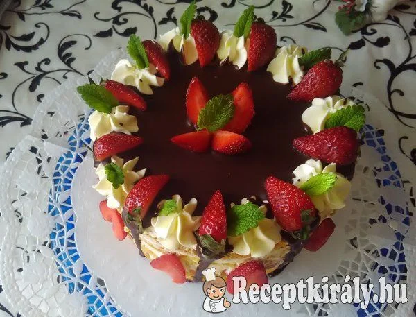 Epres torta Marcsi konyhájából recept