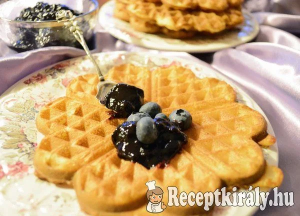 Extra ropogós gofri recept