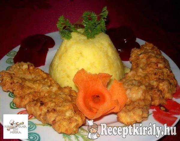 Fokhagymás karajszeletek recept