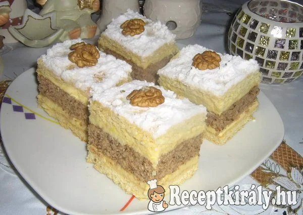 Francia diós krémes recept