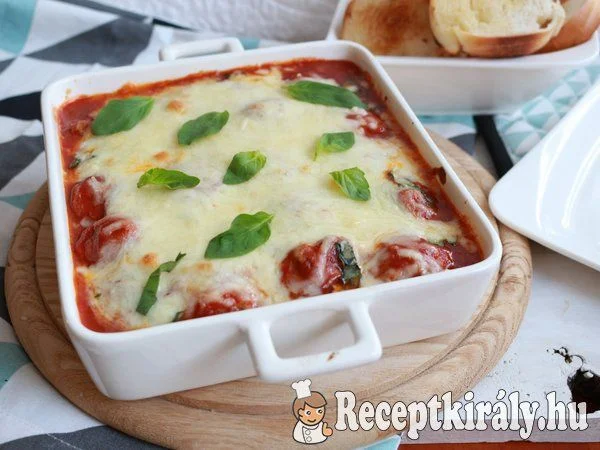 Fűszeres húsgombóc paradicsomszószban recept