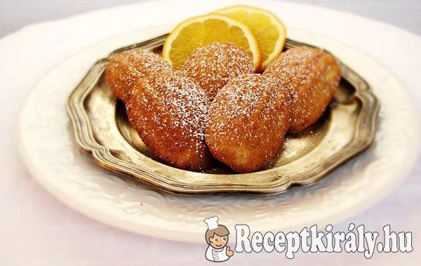 Fűszeres-narancsos madeleine recept