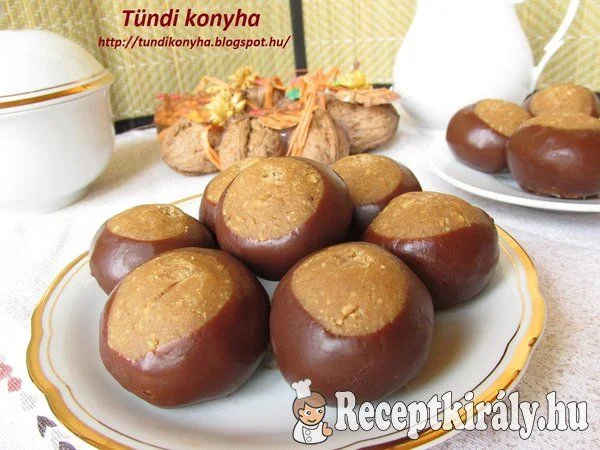 Gesztenyegolyó recept