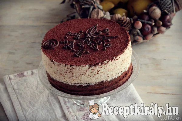 Gesztenyehabos csokitorta recept