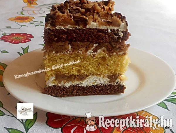 Gesztenyepüré szelet