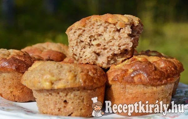 Gesztenyés almás muffin - paleo recept