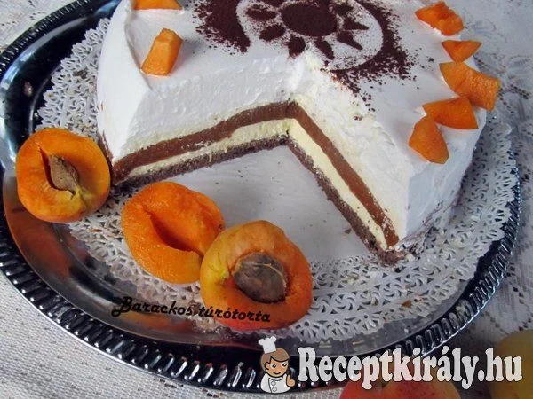 Gluténmentes barackos túrótorta recept