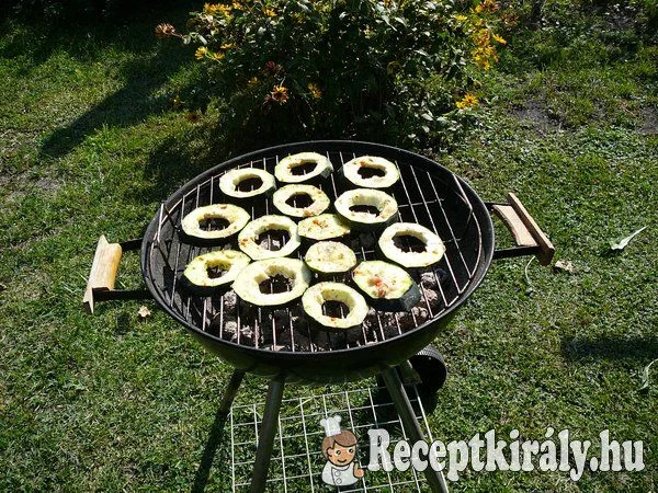 Grillezett cukkini