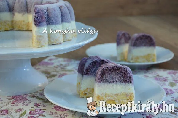 Gyümölcsös jégkrém torta
