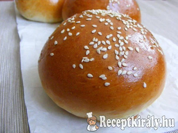 Hamburger zsemle recept
