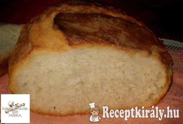 Hűtőben kelt házi kenyér recept