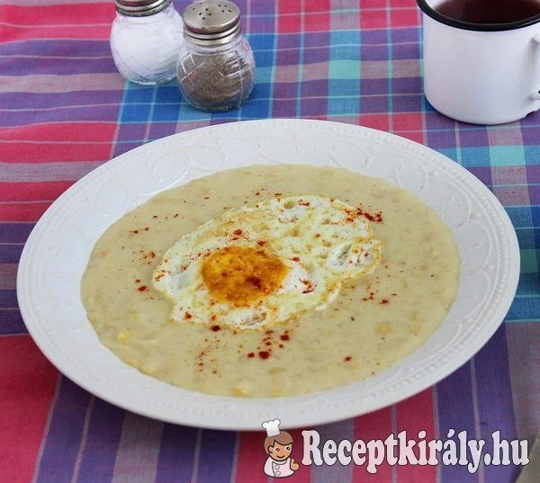 Joghurtos sárgaborsó főzelék recept