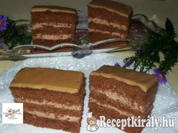 Kakaós mokkaszelet recept