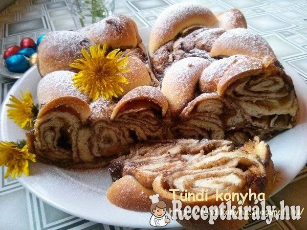 Kakaós ostoros kalács recept