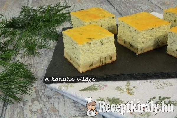 Kapros túrós lepény ch csökkentetten