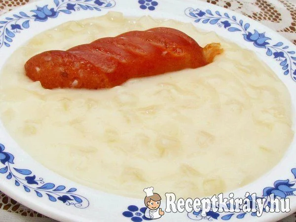 Karalábéfőzelék recept