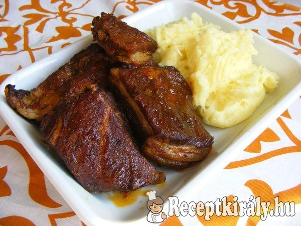Kólás-ragacsos oldalas recept