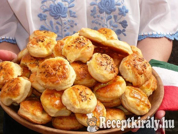 Krumplis pogácsa Lelle mama módra recept