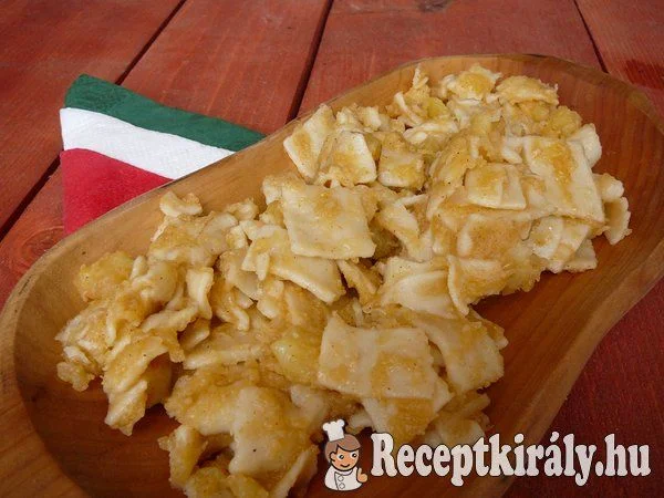 Krumplis tészta hagyományos módon