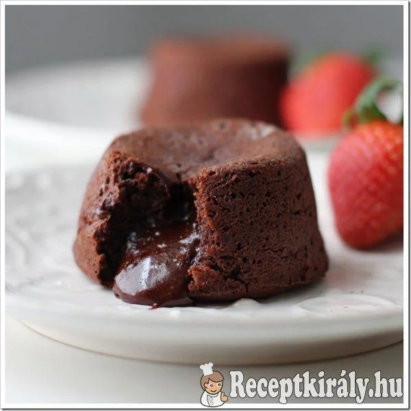 Láva süti recept