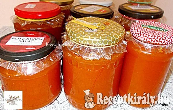 Sárgabaracklekvár recept