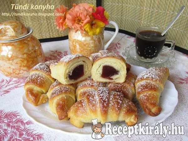Lekváros kifli recept