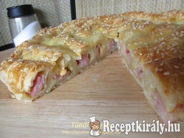 Leveles tésztás töltött csiga