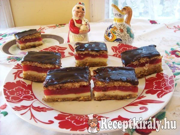 Mákos bonbonmeggy sütemény recept
