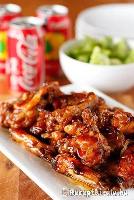 Colában sült csirke recept
