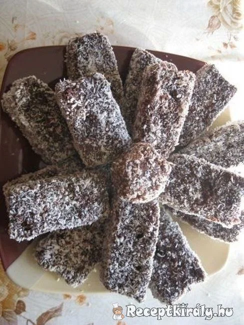 Kókuszkocka recept